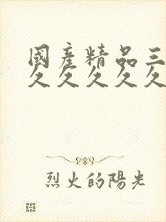国产精品三级久久久久久久