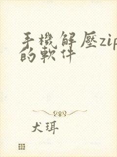 手机解压zip的软件