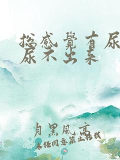 总感觉有尿意又尿不出来