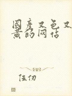 国产又色又爽又黄的网站
