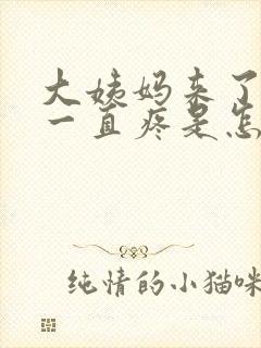 大姨妈来了肚子一直疼是怎么回事
