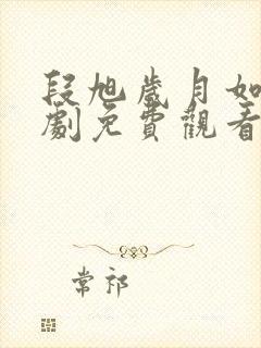 段旭岁月如金短剧免费观看