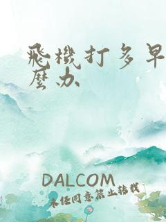 飞机打多早射怎么办
