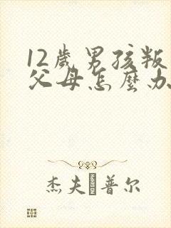 12岁男孩叛逆父母怎么办