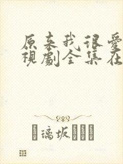 原来我很爱你电视剧全集在线观看