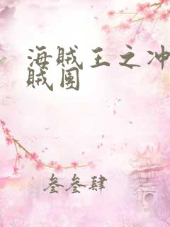 海贼王之冲击海贼团