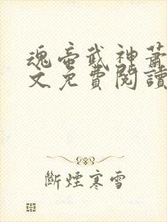 魂帝武神萧逸全文免费阅读最新
