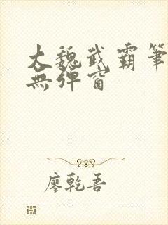 大魏武霸笔趣阁无弹窗