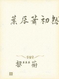 叶辰萧初然结局