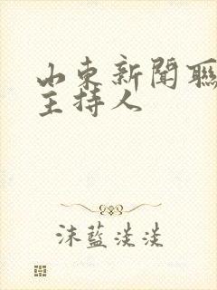山东新闻联播女主持人