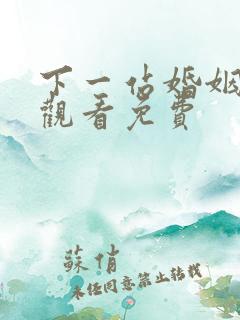 下一站婚姻全集观看免费