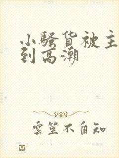 小骚货被主人操到高潮