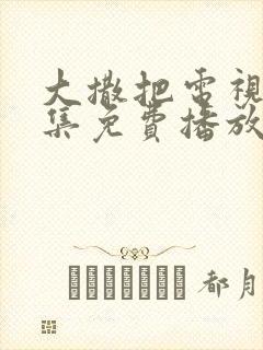 大撒把电视剧全集免费播放