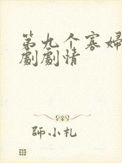 第九个寡妇电视剧剧情