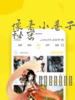 像素小巷子里的秘密：结局+番外