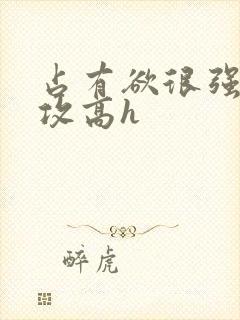 占有欲很强糙汉攻高h