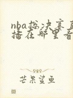 nba总决赛直播在哪里看