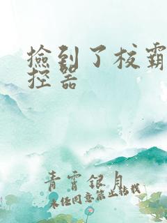 捡到了校霸的遥控器