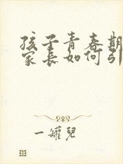 孩子青春期叛逆家长如何引导