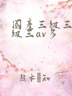 国产三级三级三级三av多