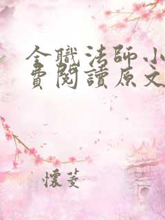 全职法师小说免费阅读原文
