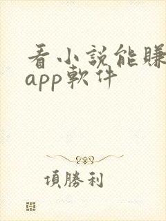 看小说能赚钱的app软件