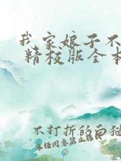 我家娘子不对劲 精校版全本txt