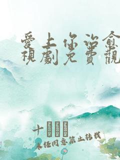 爱上你治愈我电视剧免费观看全集