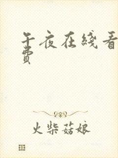 午夜在线看片免费
