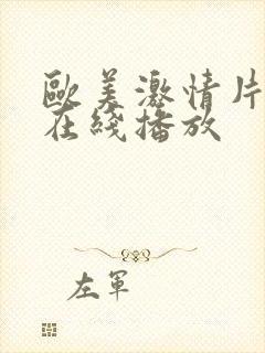 欧美激情片免费在线播放