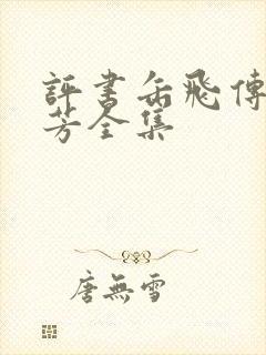 评书缶飞传刘兰芳全集