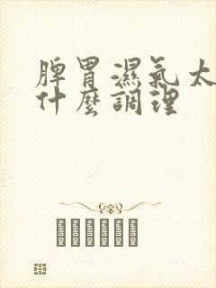 脾胃湿气太重吃什么调理