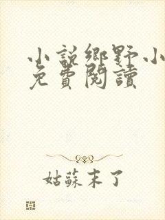 小说乡野小傻医免费阅读