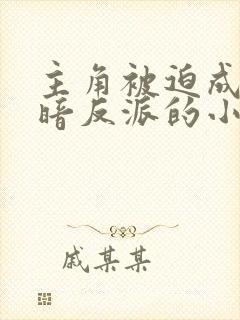 主角被迫成为黑暗反派的小说