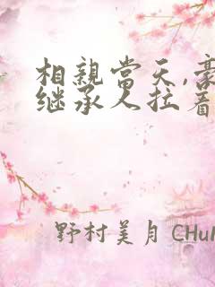 相亲当天,豪门继承人拉着我领证完本