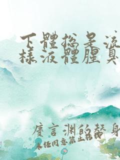 下体总是流出水样液体腥臭是怎么回事