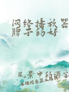 网络播放器哪个牌子的好