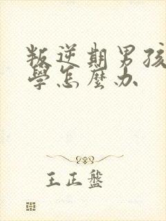 叛逆期男孩子厌学怎么办