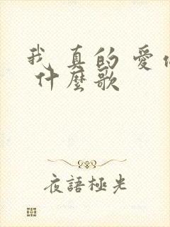 我 真的 爱你 什么歌