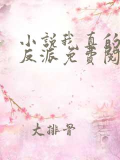小说我真的不是反派免费阅读