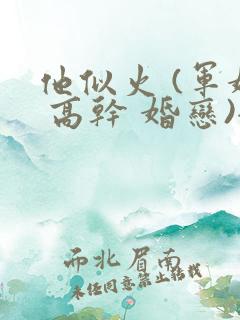 他似火 (军婚 高干 婚恋)全文