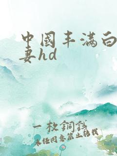 中国丰满白嫩人妻hd