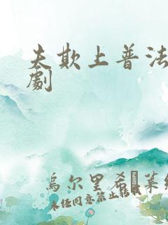 夫欺上普法栏目剧