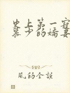 史上第一宠婚:慕少的娇妻
