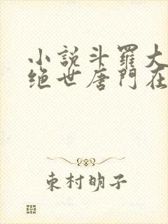 小说斗罗大陆2绝世唐门在线阅读