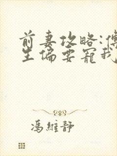 前妻攻略:傅先生偏要宠我和