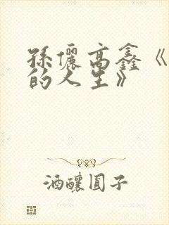 孙俪高鑫《蛮好的人生》