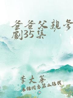 爸爸父亲爹电视剧35集