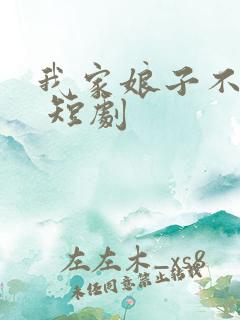 我家娘子不对劲 短剧