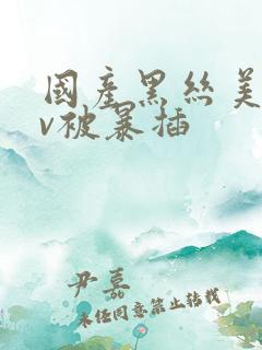 国产黑丝美女av被暴插